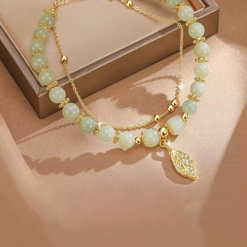 Elegant Jade Strap