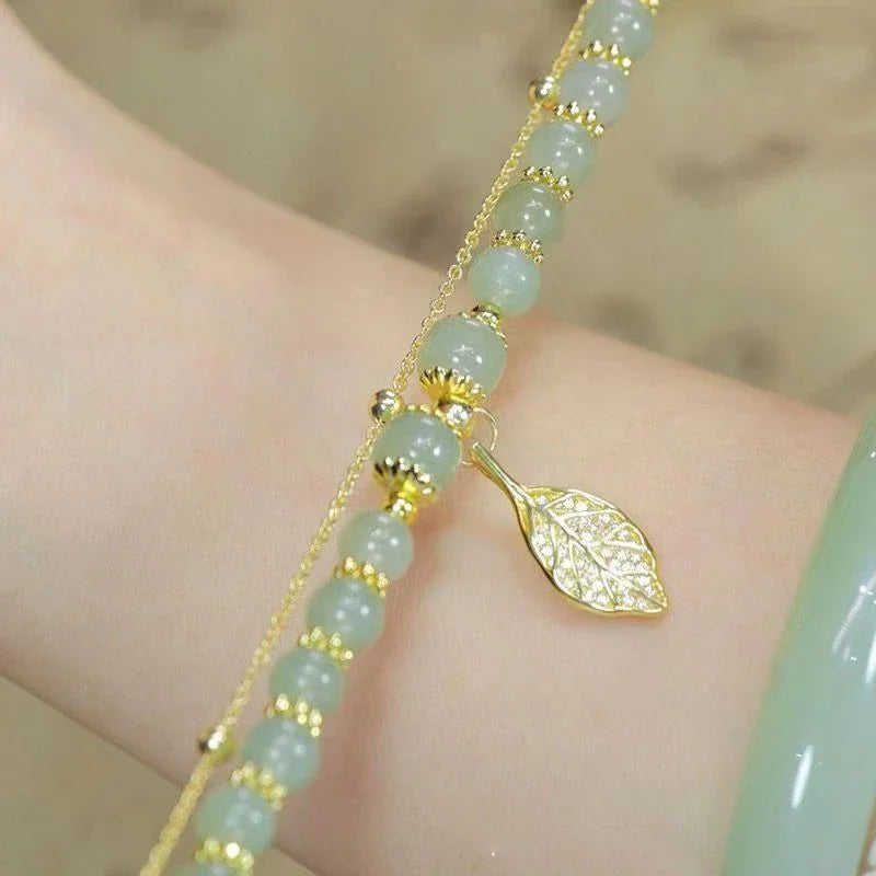 Elegant Jade Strap