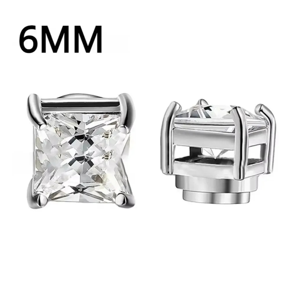 12-Pair Non-Piercing Earrings Set