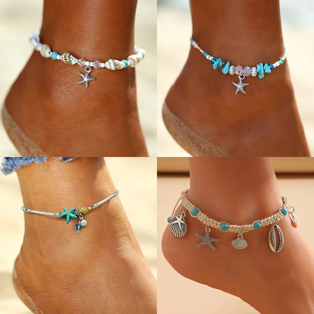 Barefoot Starfish Anklet