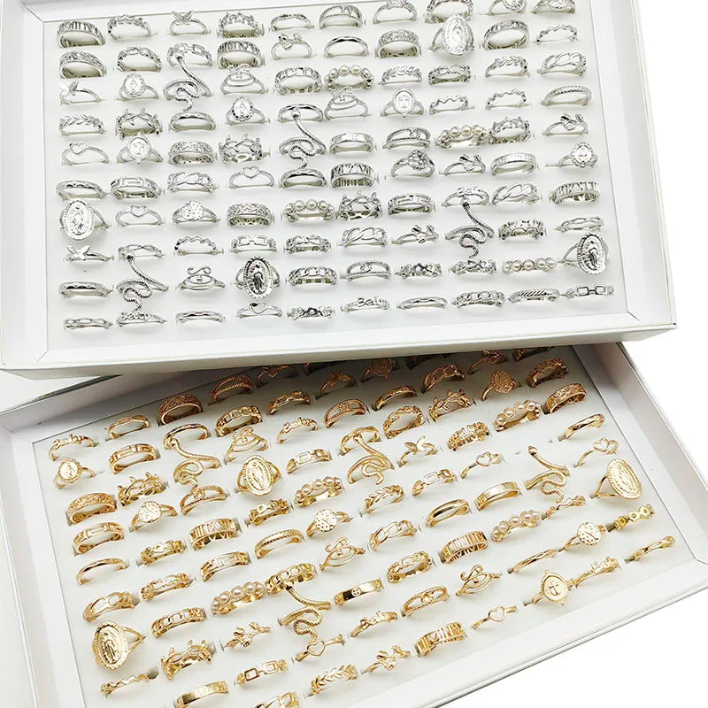 30-Piece Unique Rings Set