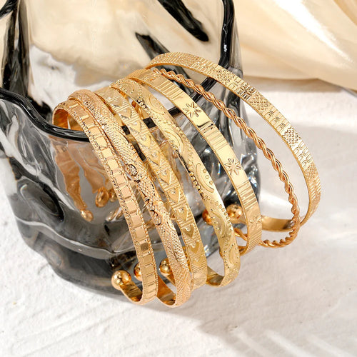 7-Piece Fashion Bangle Set