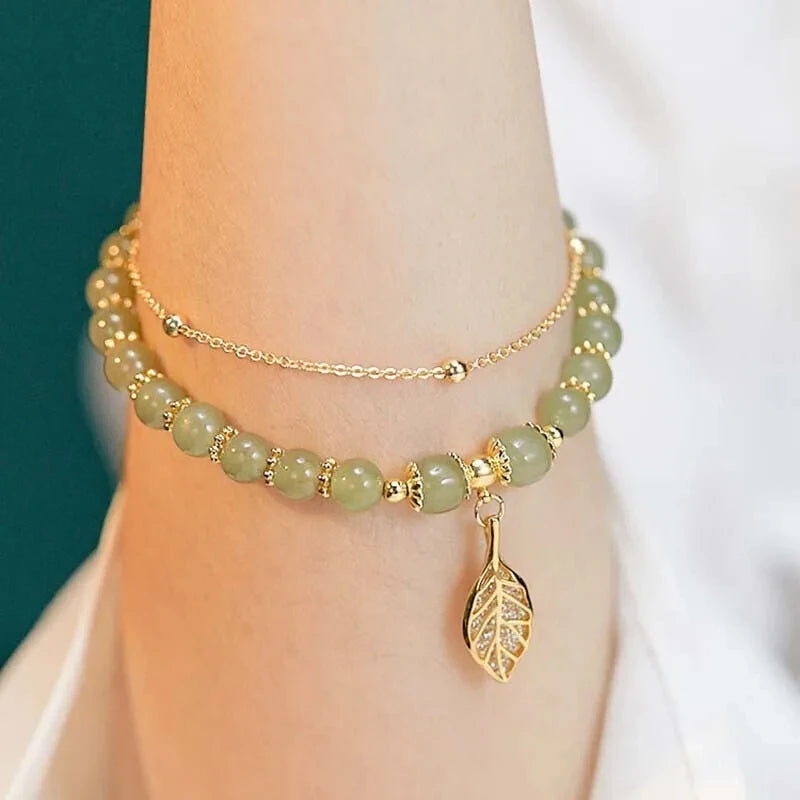 Elegant Jade Strap