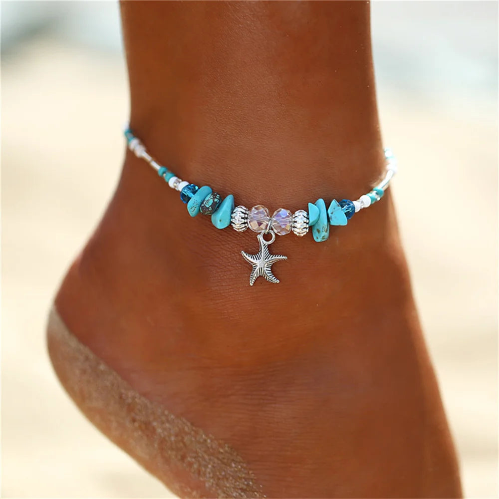 Barefoot Starfish Anklet