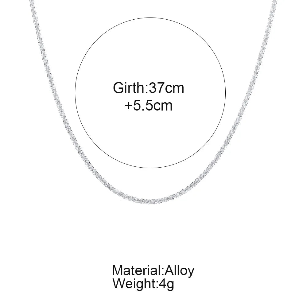 Sparkle Clavicle Necklace