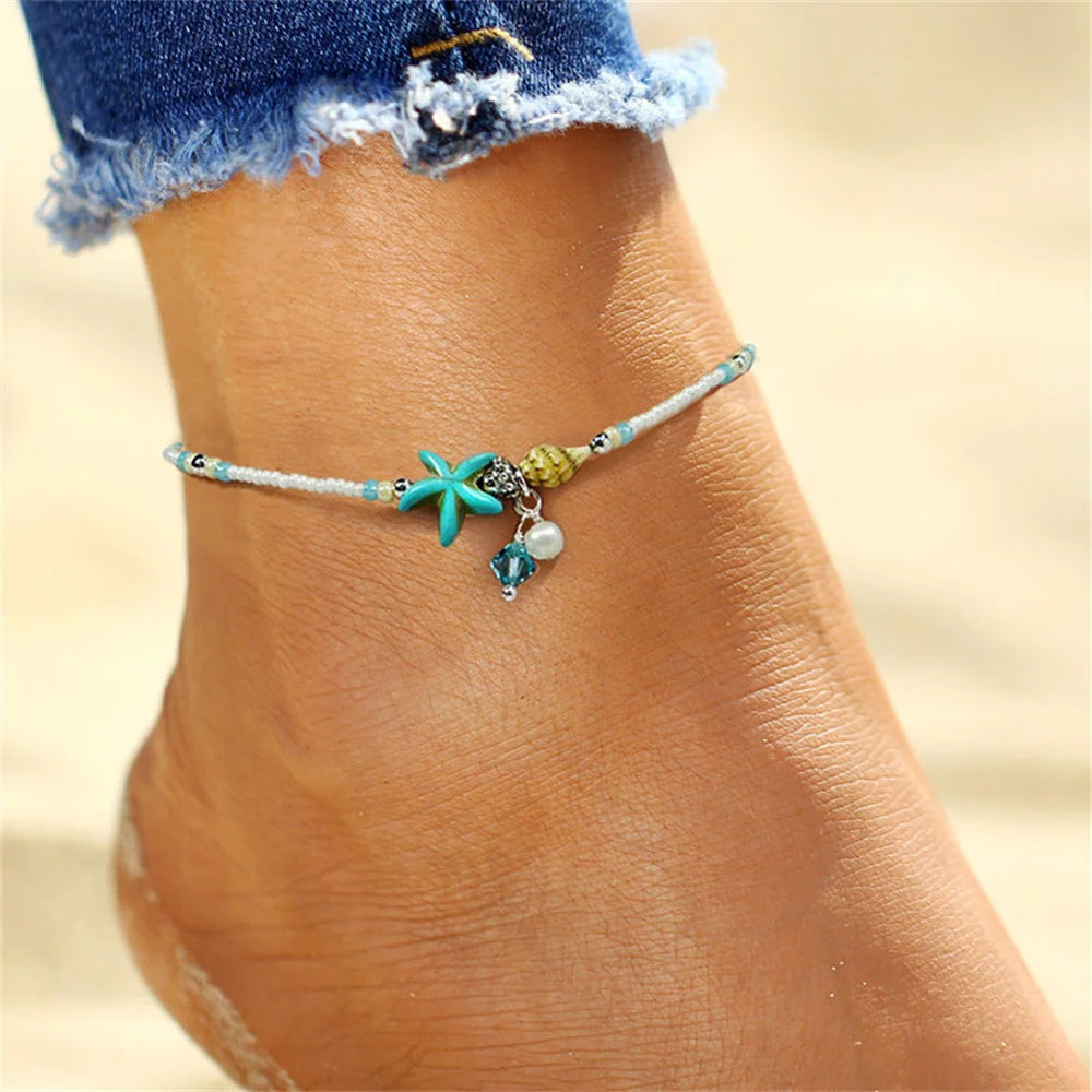Barefoot Starfish Anklet