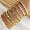 7-Piece Fashion Bangle Set