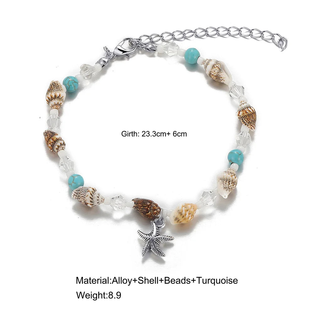 Barefoot Starfish Anklet