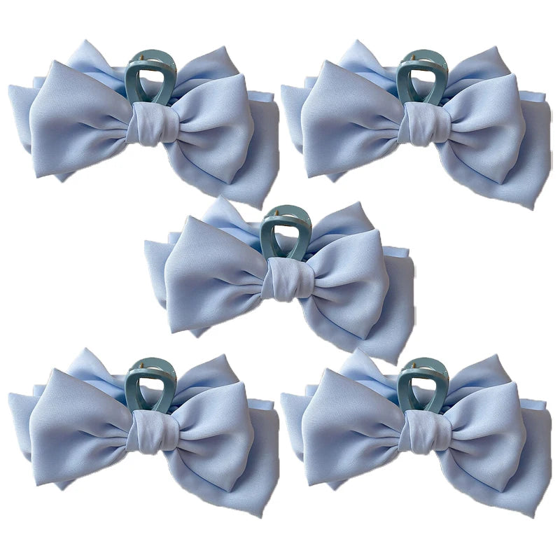 Satin Bow Hair Clip