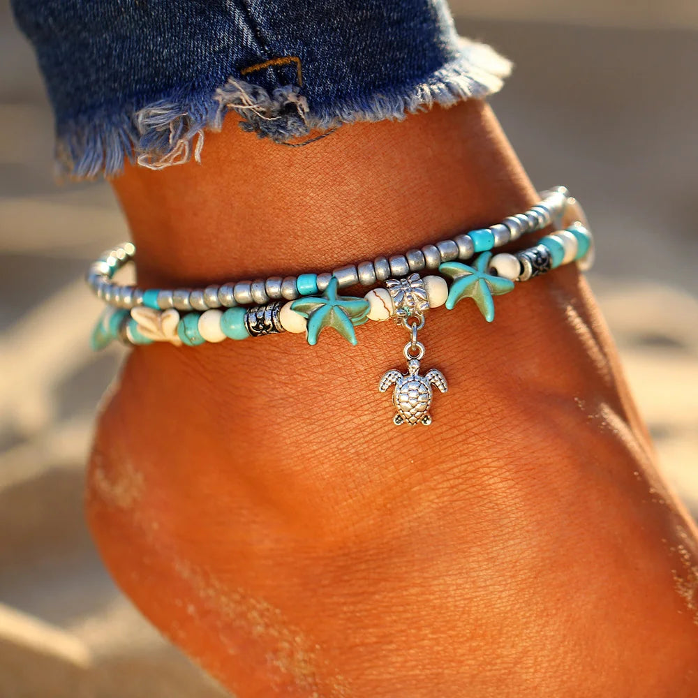 Barefoot Starfish Anklet