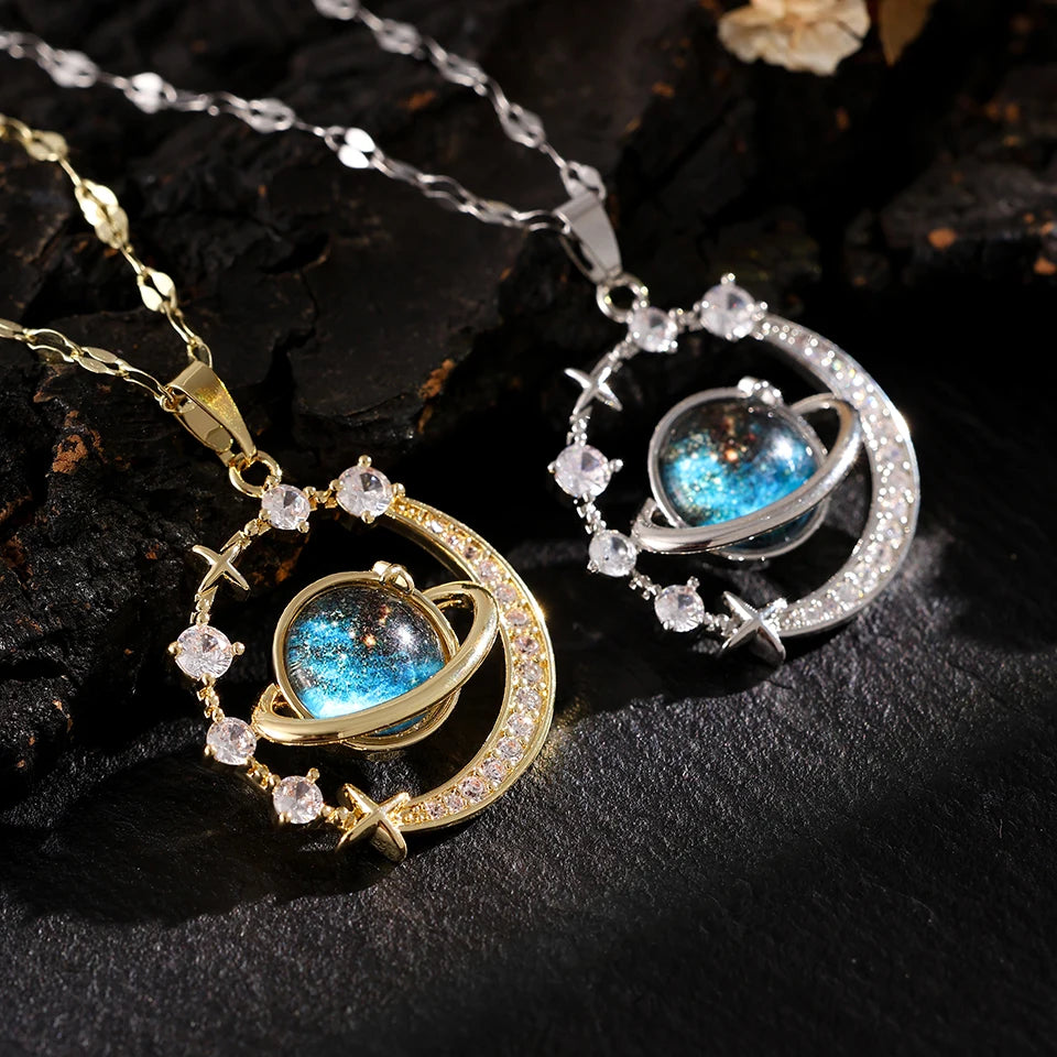 Celestial Pendant Necklace