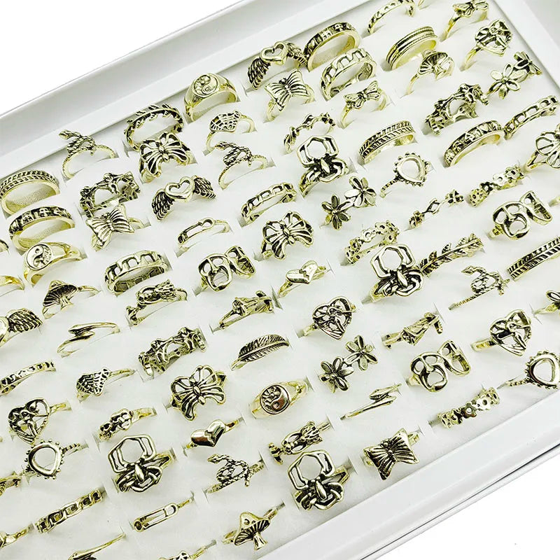 30-Piece Unique Rings Set