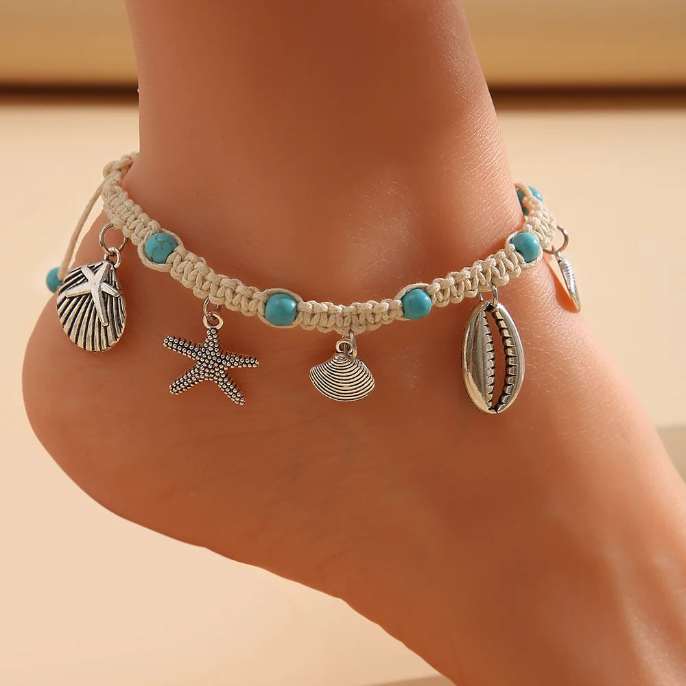 Barefoot Starfish Anklet